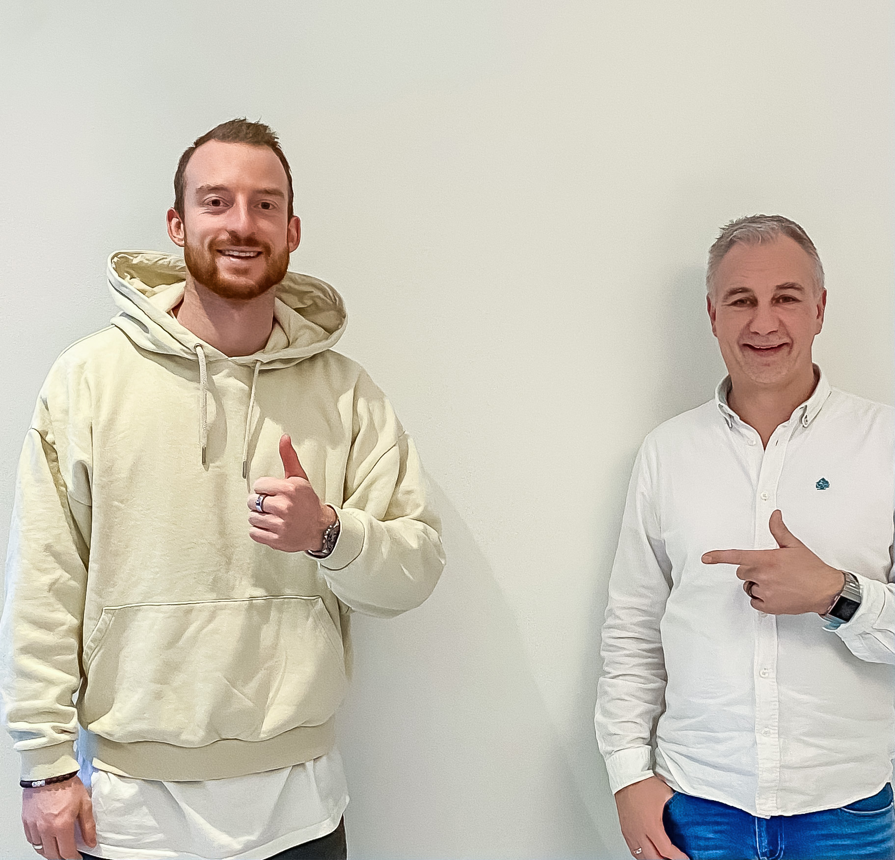 Maxi Arnold mit Heiko Hügel