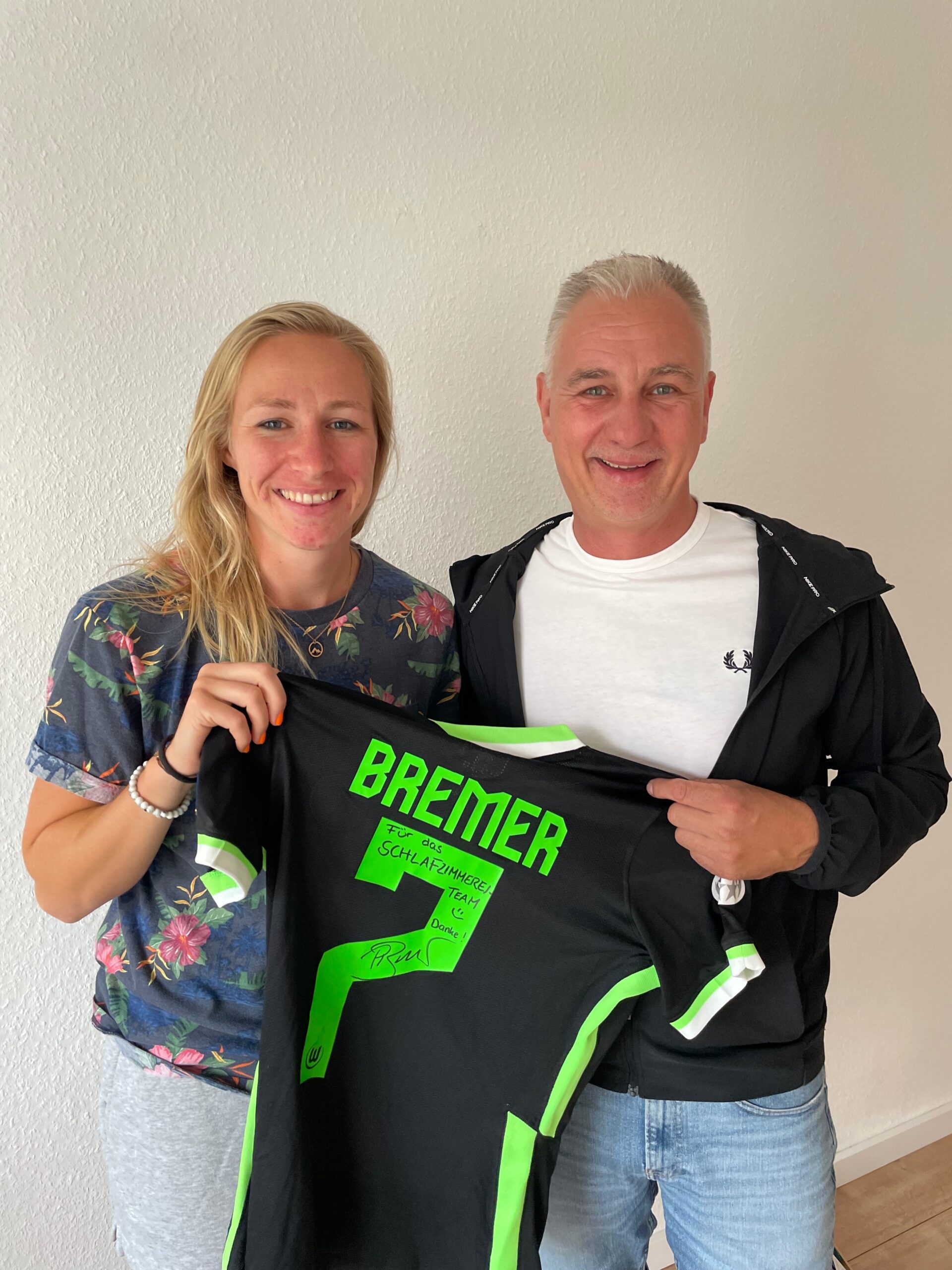 Pauline Bremer mit Heiko Hügel
